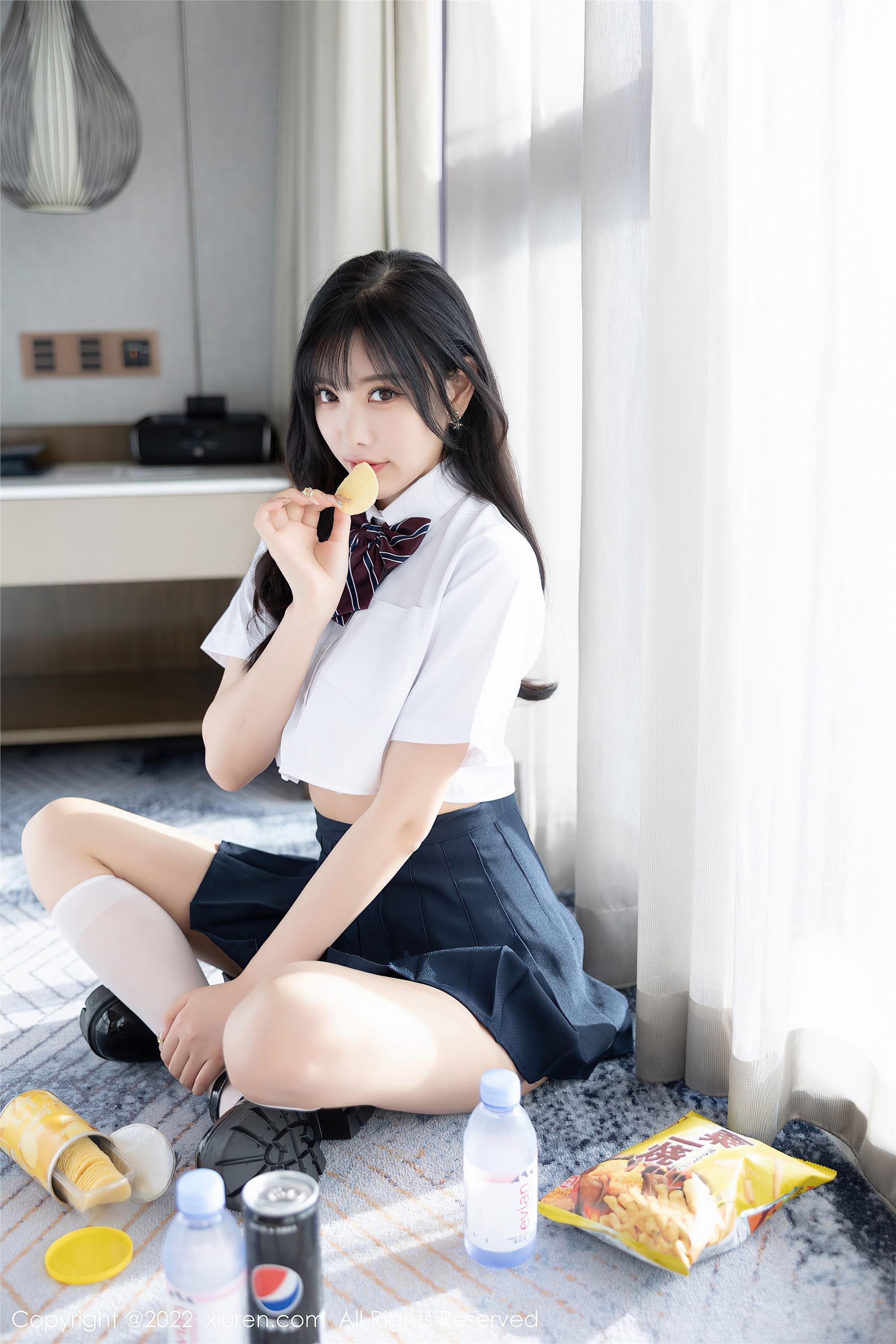 XiuRen秀人网  2022.07.26 No.5338 杨晨晨Yome 制服美臀